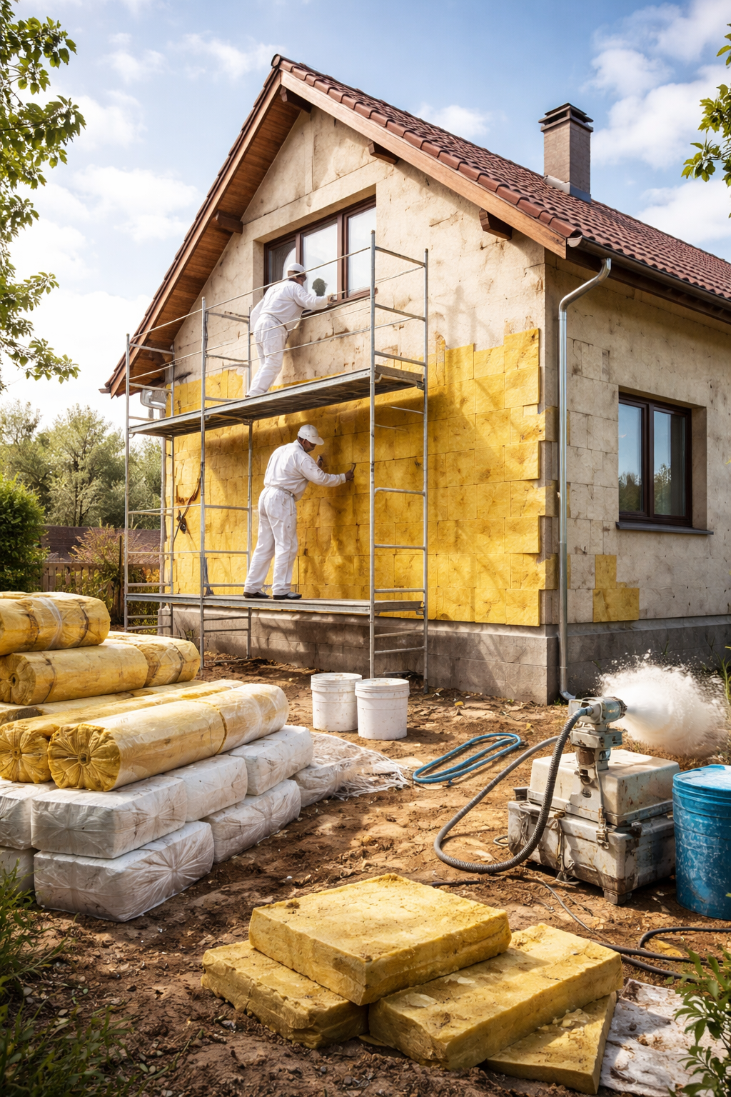 Профессиональное утепление домов в Саяногорске — тепло, надежность, экономия